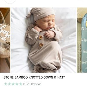 Caden Lane Bamboo Knotted Gown